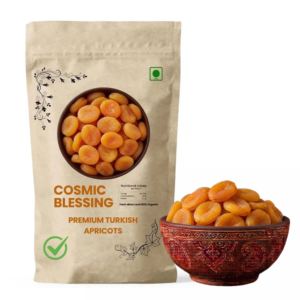 Cosmic Blessing Premium Turkish Dried Apricots – Naturally Sweet & Delicious Snack