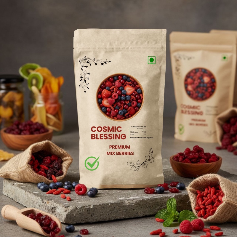 Cosmic Blessing Premium Mixed Berries – Delicious & Naturally Fruity Snack - Image 5