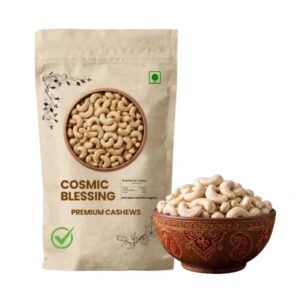 Cosmic Blessing Premium Cashews (Kaju) – Fresh, Crunchy, Creamy & Delicious