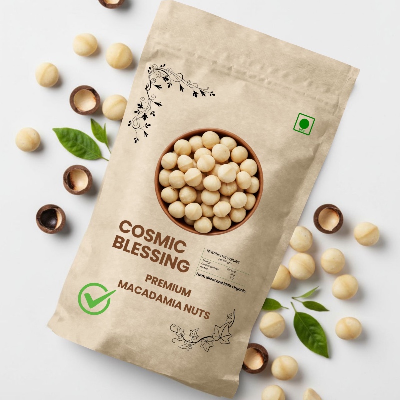 Cosmic Blessing Premium Macadamia Nuts – Creamy, Crunchy & Delicious Snack - Image 4