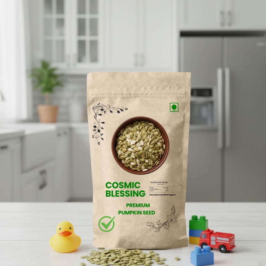 Cosmic Blessing Premium Pumpkin Seeds – Natural, Crunchy & Nutritious Seeds - Image 2